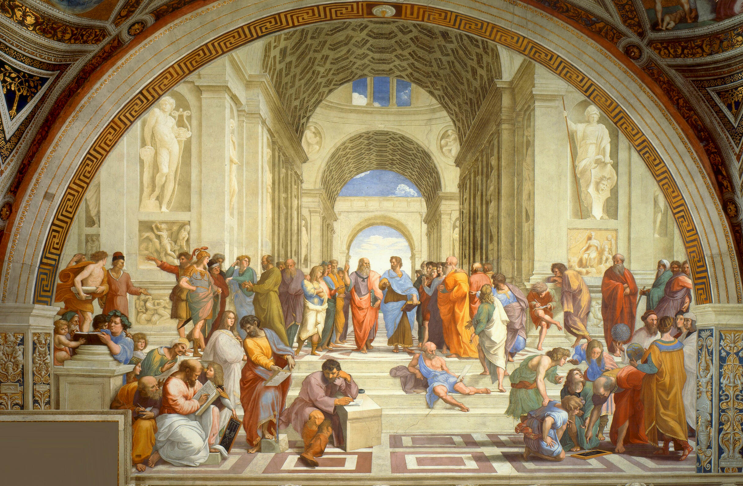 Raphael, "School of Athens" (1511). Public domain.